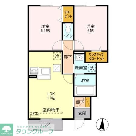 フェリーチェの物件間取画像